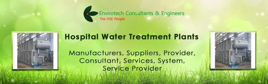 Hospital Water Treatment Plants