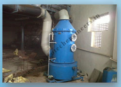 industrial acidic fume scrubbers