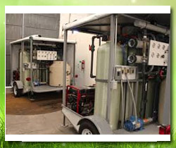 portable water treatment plant